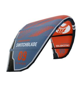 ว่าวคาบรินฮ่า SWITCHBLADE สำหรับไคท์บอร์ดและไคท์เซิร์ฟ ขนาด 10ม./12ม./14ม. สีฟ้าอ่อนและสีแดง - Product Image 2