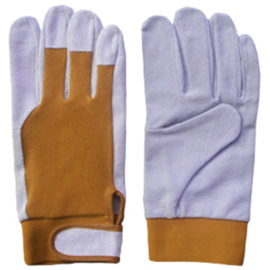 Customizable Logo New Design Reflective Safety Driving <b>Gloves</b> Hi Vis Workwear Spark Resistant Heavy Duty Grain Leather Flexible - Product Image 2