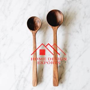 2025 Couverts de service à salade en bois de manguier naturel écologique et en bois d'acacia à vendre ensemble de spatules en bois pour Table à dîner - Product Image 6