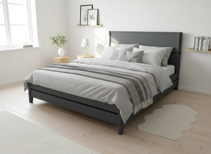 Cadre de lit en bois massif de mangue moderne de qualité supérieure, meubles de chambre écologiques, fabrication artisanale directe d'usine, OEM ODM en gros - Product Image 5