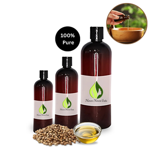Natures Natural India Oils Pvt. Aceite de Cáñamo 100% Puro y Orgánico, Humectante para Masajes Corporales, Apto para Todo Tipo de Piel, Nutritivo a Base de Hierbas para Adultos - Product Image 6
