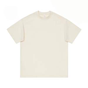 เสื้อยืดผู้ชายผ้าฝ้าย 100% ทรงหลวม พิมพ์ลาย เสื้อยืดผู้ชาย ผ้าฝ้าย 100% สกรีนโลโก้ได้ คุณภาพดี คอกลม ทรงโอเวอร์ไซส์ ไหล่ตก - Product Image 6