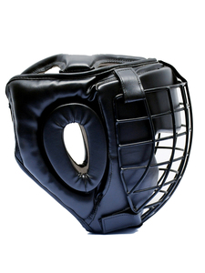 Casco de Escrima de Cuero Resistente para Artes Marciales Mixtas, Boxeo y Karate - Product Image 6