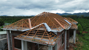 Estructura de Acero para Techos Ligeros Eratek STV42-50 G550, Grado Ligero, Estándar JIS, Modelo de Acero para Techos de Viviendas Residenciales, Tolerancia del 5% - Product Image 6