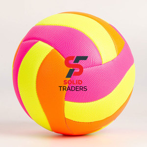 Ballon de volley-ball professionnel de niveau Elite Solid Trader, performance optimale, peau douce, confort amélioré, meilleure adhérence pour une précision accrue - Product Image 2