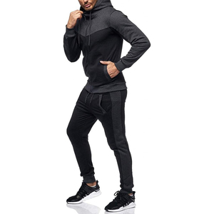 Men Cotton Tracksuit Outfit Full Sleeve <b>Hoodie</b> Sweatpants Casual Gym Sportswear Daily Comfort Wear - Product Image 6