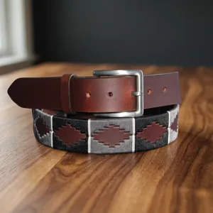 Ceinture en cuir de créateur, ceinture en cuir véritable, accessoires de mode, fournisseur Divine International Inde - Product Image 6