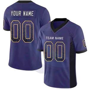 Maillot de football rétro unisexe SPOFIT en polyester, coupe courte, manches courtes, respirant, maille oversize, streetwear, protection UV - Product Image 4