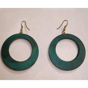 Vente en gros de boucles d'oreilles pendantes en bois faites à la main AYAANS CREATIONS pour femmes, découpe laser personnalisée, mariage, tendance, chrétien, fabricant OEM - Product Image 4