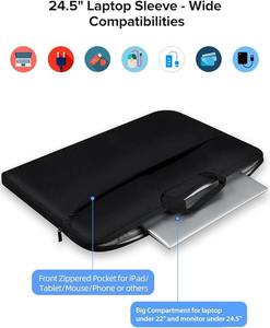 Durable with Extra Layer PVC material Vietnam <b>Laptop</b> Sleeve <b>Case</b> Waterproof Slim Bag Cover Handle Customizable OEM - Product Image 4