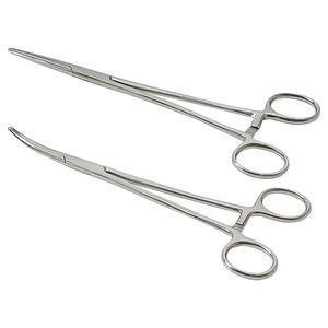Pinzas Hemostáticas Kelly de la Más Alta Calidad, Rectas, con Bloqueo, de Acero Inoxidable, Reutilizables, Instrumentos Quirúrgicos Manuales - Product Image 1