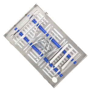 Nouvel ensemble d'instruments chirurgicaux dentaires en acier inoxydable, kit d'outils d'implantation, instruments de chirurgie dentaire professionnels, équipement médical - Product Image 2
