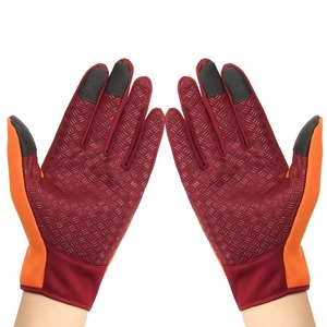 Wholesale Full Finger Cycling Gloves Mountain Biking Breathable Comfort Custom Logo OEM Service Full Finger Cycling Gloves - Product Image 4