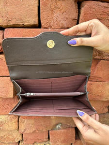 กระเป๋าคลัทช์หนังขนแกะแท้สไตล์ตะวันตกสำหรับผู้หญิงกระเป๋าเงินมีเอกลักษณ์หนังสินค้าขายดี - Product Image 5