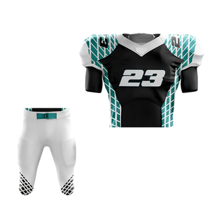 T-shirt de football américain vintage unisexe surdimensionné personnalisé sublimé de qualité supérieure, maillot de football en mesh ample pour homme, chemises de compression - Product Image 4