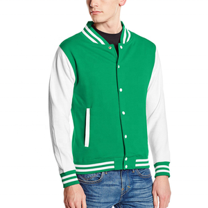 Veste de baseball unisexe brodée sur mesure, fermeture éclair intégrale, personnalisable, vente en gros usine 2025 - Product Image 4