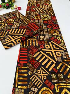 Custom African Wax Print and Ankara Cotton Fabric Addis Ababa High Quality Holland Wax with Vibrant Patterns for Clothing and - Product Image 4
