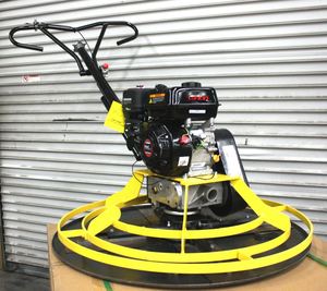 Nouvelle truelle à béton motorisée de 37' la plus demandée, avec moteur de 6,5 CV et plateau, pour finition de béton - Product Image 1