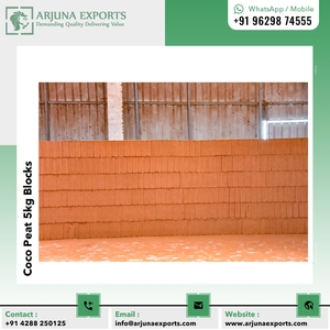 Bloques de 5kg de turba de fibra de coco de buena calidad para compostaje de residuos de fábrica - Product Image 3