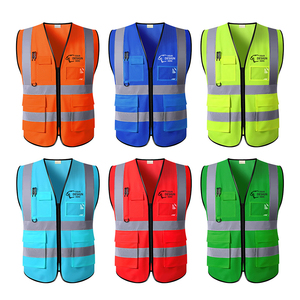 Overol de Seguridad con Franjas Reflectantes para Trabajadores de Construcción, Tráfico y Almacenes, con Múltiples Bolsillos, Unisex, con Detección de Agujas - Product Image 5