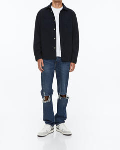 T-shirt homme coupe ample 350 GSM 100 % coton, couleur unie, épaules tombantes, imprimé personnalisé, tendance et de qualité supérieure - Product Image 6