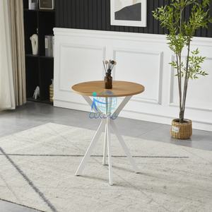 Petit ensemble de <span class=keywords><strong>table</strong></span> <span class=keywords><strong>à</strong></span> <span class=keywords><strong>manger</strong></span> rustique en MDF pour <span class=keywords><strong>2</strong></span> <span class=keywords><strong>personnes</strong></span> parfait pour les petits espaces - Product Image 3