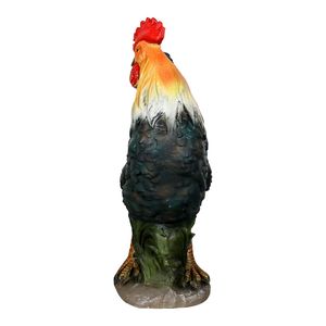 Adorno de Jardín con Forma de Gallo de Hormigón, Elegante Escultura de Gallina para Decoración de Patio o Jardín - Product Image 6