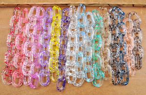 design trending link chain resin link chain home decoration <b>Big</b> Chunky Long Birthday High Quality Wall decor BY MULTI CRAFT - Product Image 2