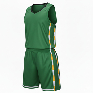 Tenues de basketball professionnelles, maillots athlétiques à séchage rapide, ensemble d'équipe en mesh, impression personnalisée du logo, couleur et numéro. - Product Image 5