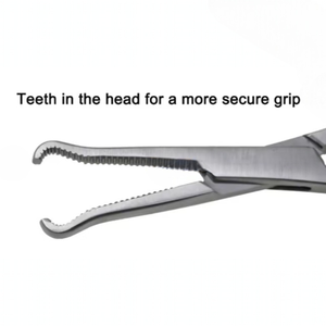 Pinzas Quirúrgicas Veterinarias para Huesos, de Acero Inoxidable, con Mordazas de Reducción - Product Image 4