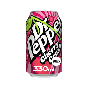 Dr Pepper Lata de 330 ml al por Mayor, Refresco Original Cream Soda Cherry Crush Zero 330 ml x24 - Product Image 3