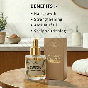 Rosemary & Redensyl Scalp Serum <b>Hair</b> Growth Strengthening Serum for <b>Hair</b> Fall Control Scalp Nourishment <b>Root</b> Care - Product Image 3