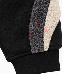 Conjunto deportivo con capucha y bloques de color para hombre, sudadera informal de manga larga y pantalón con bolsillos laterales, ropa de invierno - Product Image 5