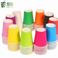 Gobelets en papier jetables colorés de 9 oz avec logo personnalisé pour la vente en gros par le fabricant – Gobelets à café personnalisés pour fêtes et événements