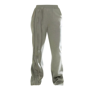 Pantalones de Chándal Ajustados de Color Sólido de Alta Calidad para Mujer, Material de Poliéster, a la Moda, Elegantes, de Cintura Alta - Product Image 3