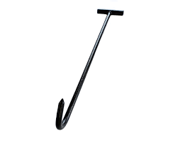 Crochet mural en fer robuste et résistant à la rouille pour suspendre vêtements et outils – Crochet en S en métal - Product Image 3