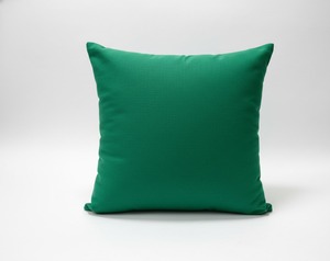 Solid Green cotton cushion cover high quality soft decorative <b>pillow</b> cover living room <b>sofa</b> bed home furnishing textile product - Product Image 1