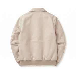 Blouson Bomber Vintage Detroit J97 Workwear Style Américain Coupe Ample en Denim Col Rabattu Veste Décontractée Automne - Product Image 2