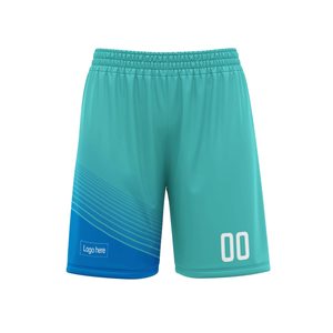 Shorts de basketball personnalisés sublimés unisexe adulte 100 % polyester anti-humidité taille élastique avec numéros d'équipe imprimés – Ensemble uniforme - Product Image 4