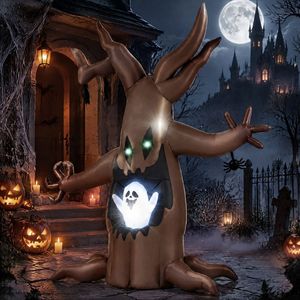 Albero Gonfiabile di Halloween da 2,4 Metri con Fantasma Animato - Decorazione da Giardino per Esterni - Product Image 3