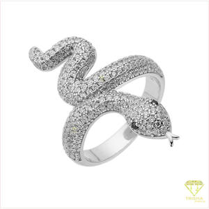 Anillo de Diseño Clásico con Diamante Cultivado en Laboratorio en Plata 925 Premium, con un Estilo Elegante y Distintivo, para Mayoristas de Joyería - Product Image 6