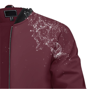 Veste de randonnée d'hiver légère, imperméable et coupe-vent pour homme, avec fermeture éclair, col montant et séchage rapide, idéale pour le trekking en extérieur - Product Image 3