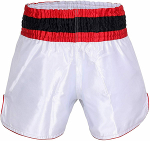 Shorts de Muay Thai y MMA al por Mayor, Personalizados, Elásticos, 100% Poliéster, Lisos, Teñidos, Ropa de Combate - Product Image 6