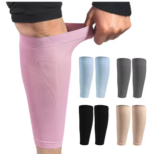 Manchon de compression antidérapant respirant en mélange de spandex unisexe pour le soulagement des gonflements et des entorses, toutes saisons, à enfiler - Product Image 1