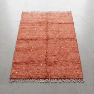 Tapis de luxe fait main de style marocain classique, tapis en laine douce avec motif floral pour la décoration du salon et de la chambre - Product Image 1