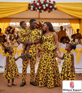 Tissu en coton imprimé africain Ankara Kitenge à motifs traditionnels pour robes, vêtements de mode, couture et artisanat textile - Product Image 2