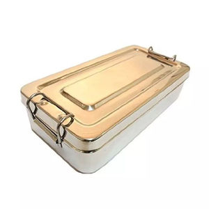 Surgical Hospital Hollow Ware Utensils Reusable Instruments Tray LID Neurosurgery Instruments Lock ISO Manual by <b>Blush</b> surgical - Product Image 5
