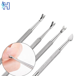 Stainless Steel Stone Foot <b>File</b> Nail Pusher Foot Rasp Electric Double-Sided Professional Fashion Style Nail Polish Remover Tool - Product Image 6