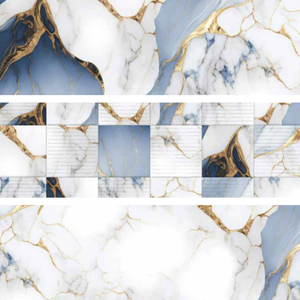 Elegante Azulejo Cerámico de Pared con Aspecto de Mármol Blanco 300x600 para una Estética Minimalista en Edificios de Oficinas y Espacios Comerciales Modernos - Product Image 2