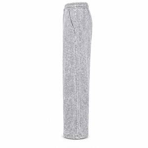 Premium Acid Wash Trousers Custom Cotton <b>Vintage</b> Washed <b>Pants</b> Loose Fit Casual Streetwear Joggers Wholesale Apparel Manufacturer - Product Image 2